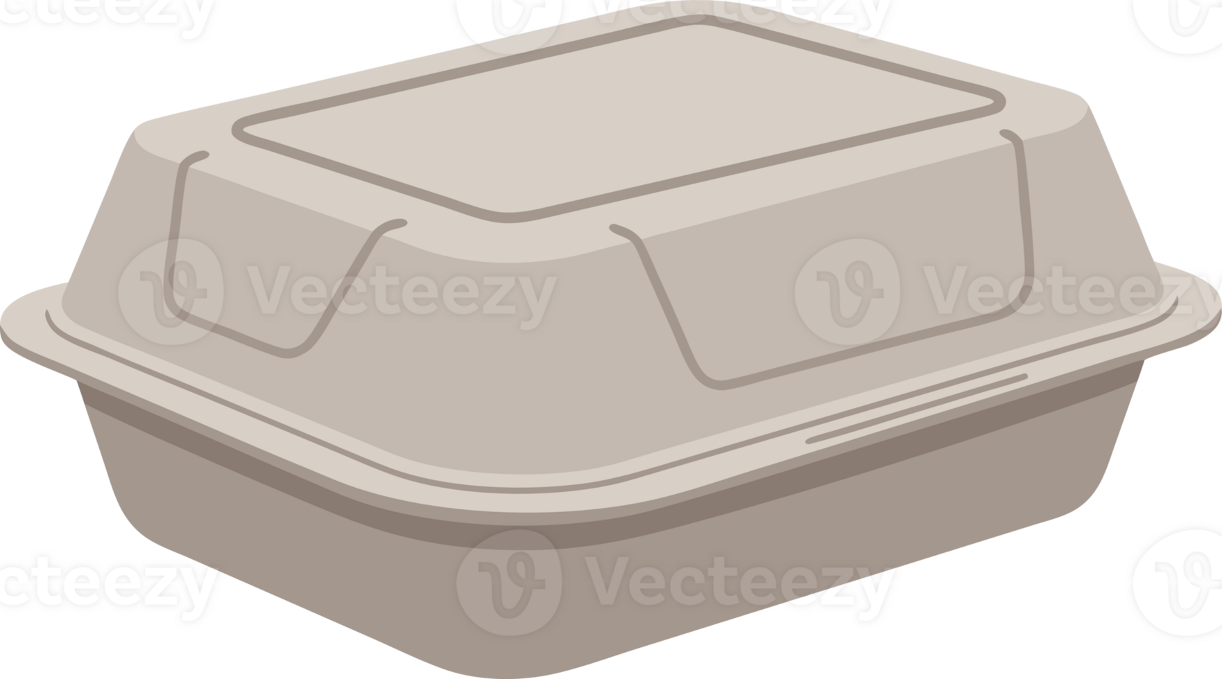 Eco-Friendly Disposable Takeout Container for Meals Sustainable Packaging Solution for Food Delivery and Takeout Services png