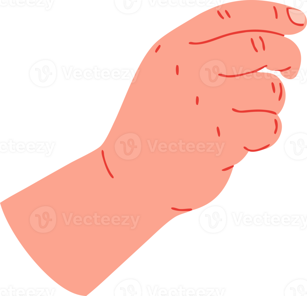 Close-Up of a Human Hand Extending in a Grasping Gesture Symbolizing Interaction, Communication, and Conceptual Holding of Ideas or Objects png