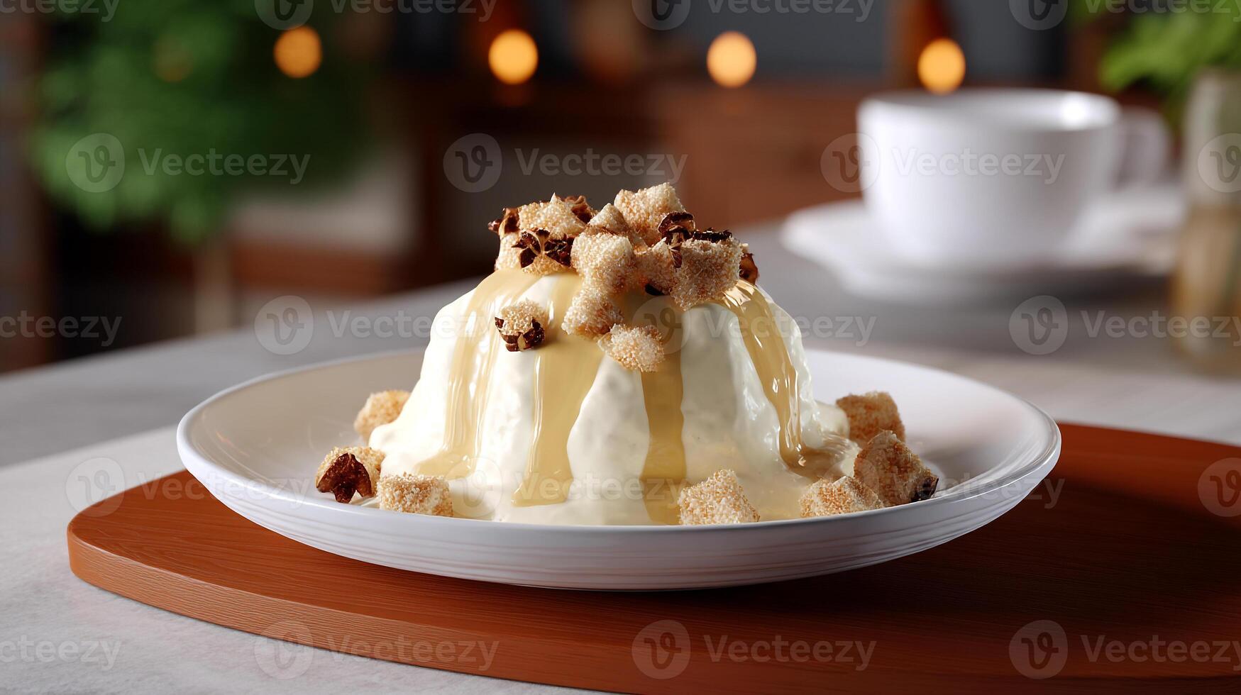 Dessert Styled in Soft Natural Lighting, Dessert Wallpaper photo