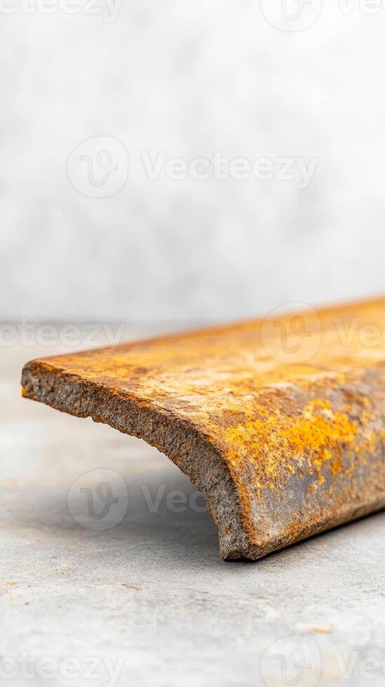 Captivating Close-up of Rusted Metal Texture A Rich Industrial Background with Weathered Iron and Corroded Surface Detail for Abstract Art photo