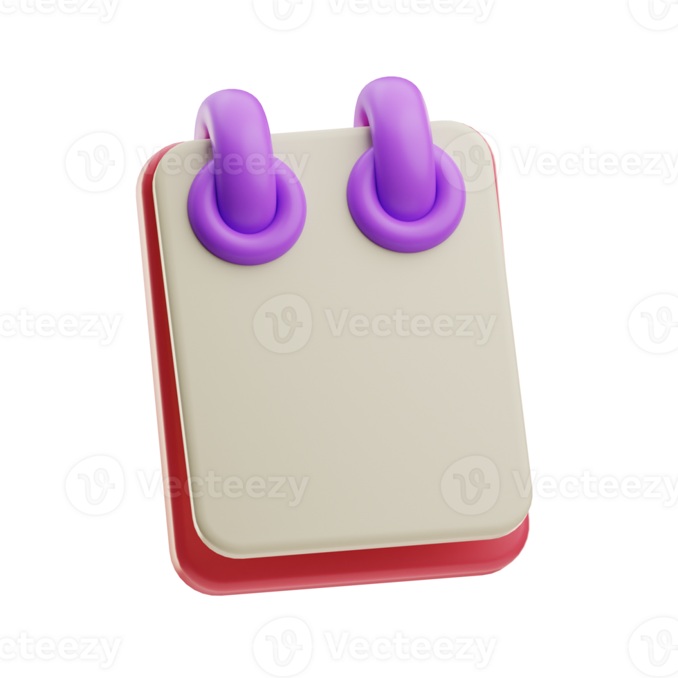 Sticky Notes with Purple Push Pins png