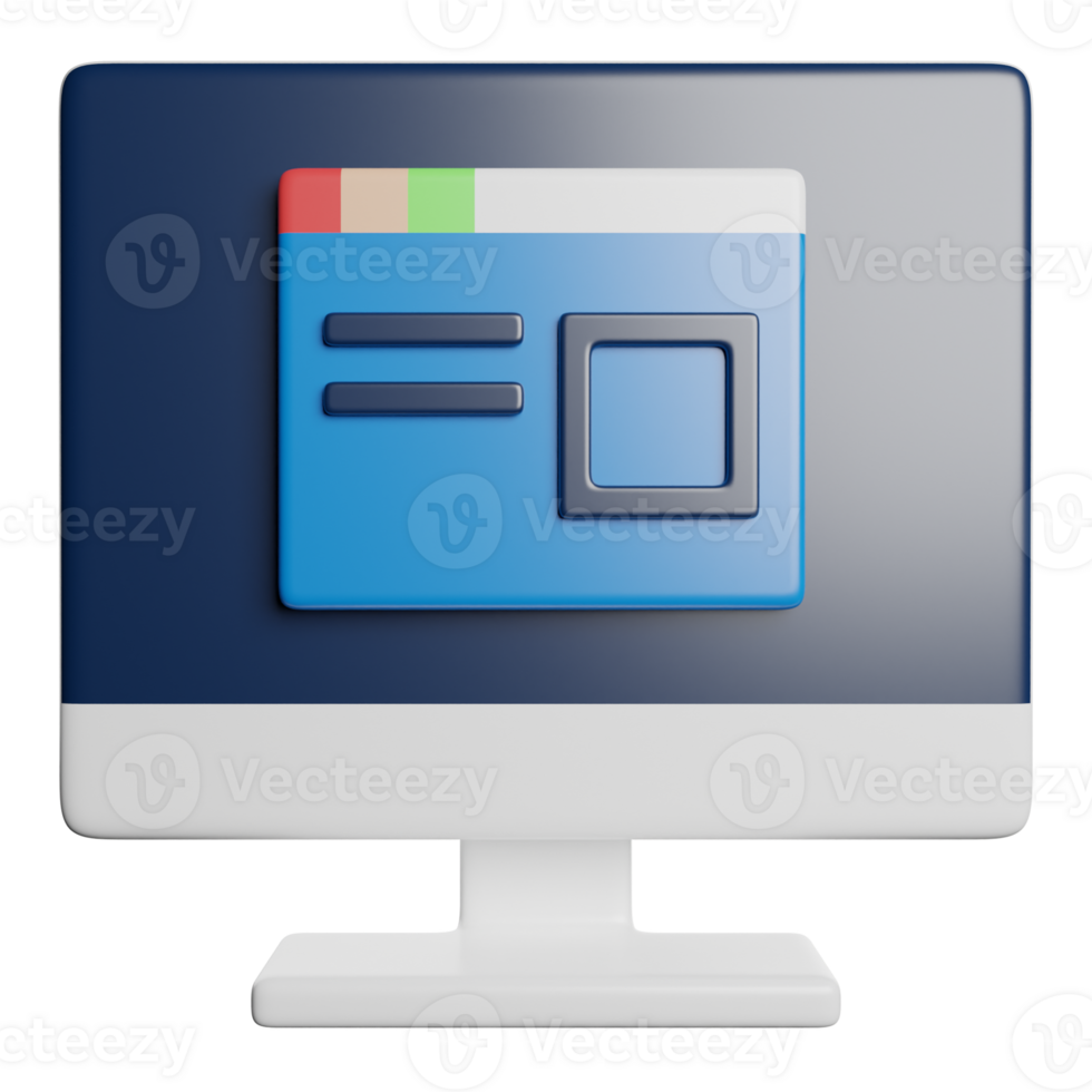 Website Browser Layout png
