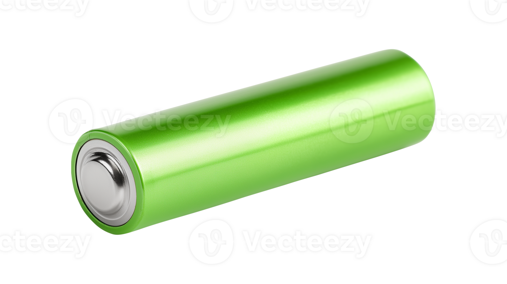 Green battery symbolizing renewable energy and a sustainable future png