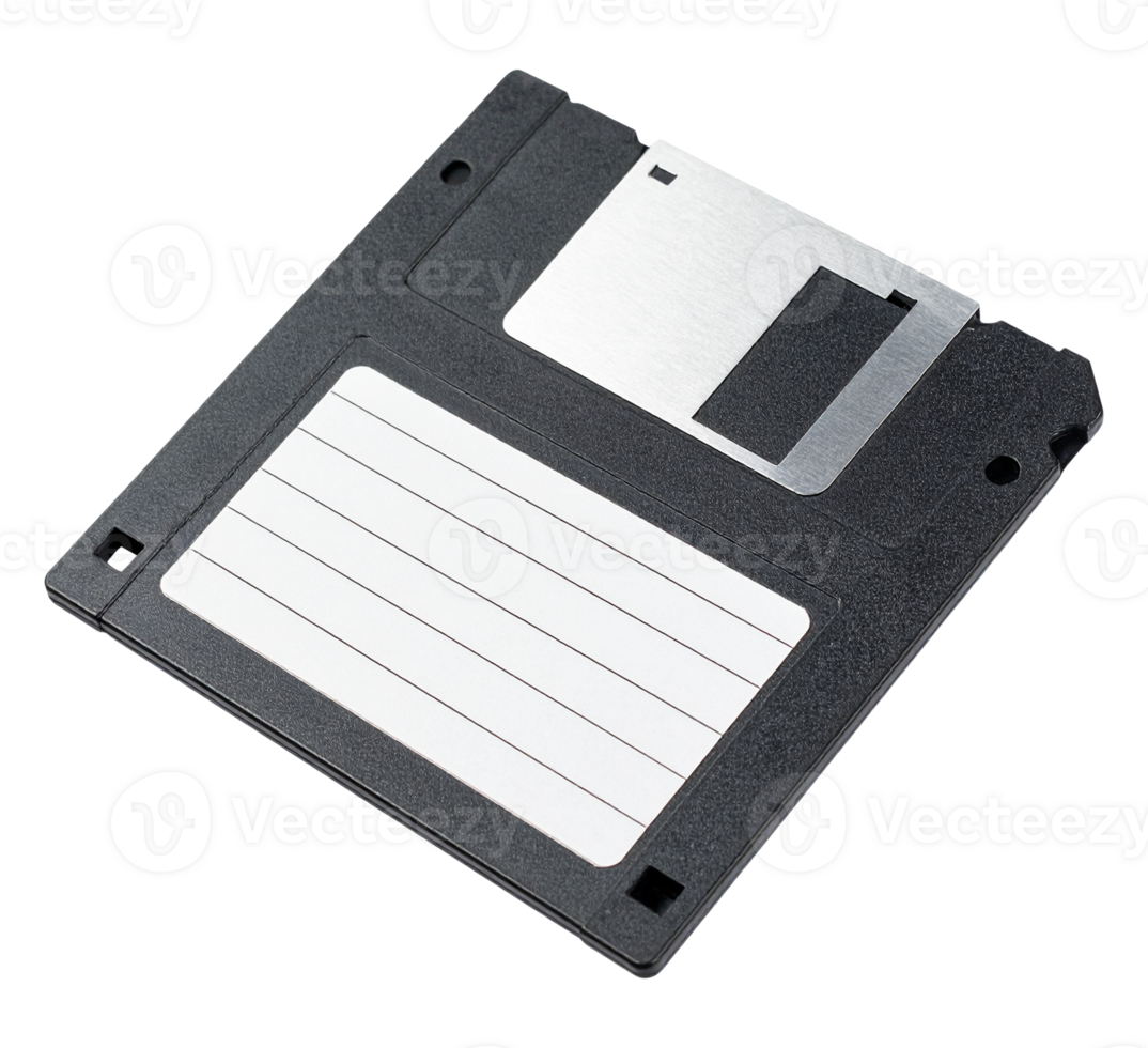 Old style data storage floppy disk png