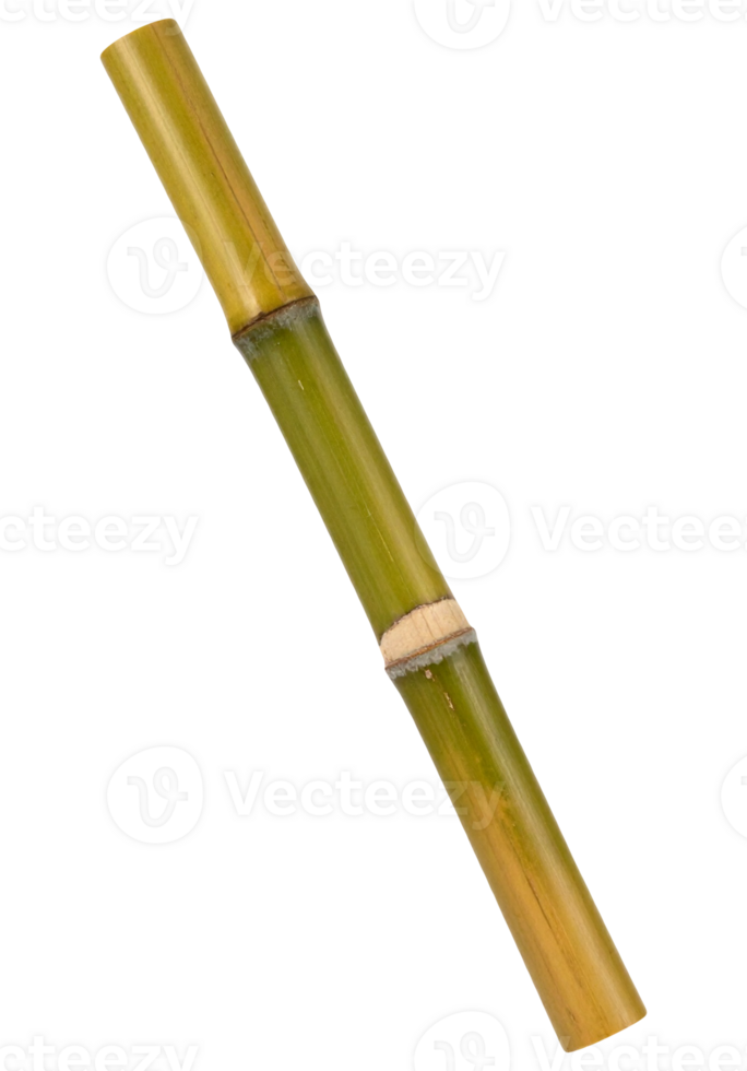 Straight bamboo rod with smooth surface png