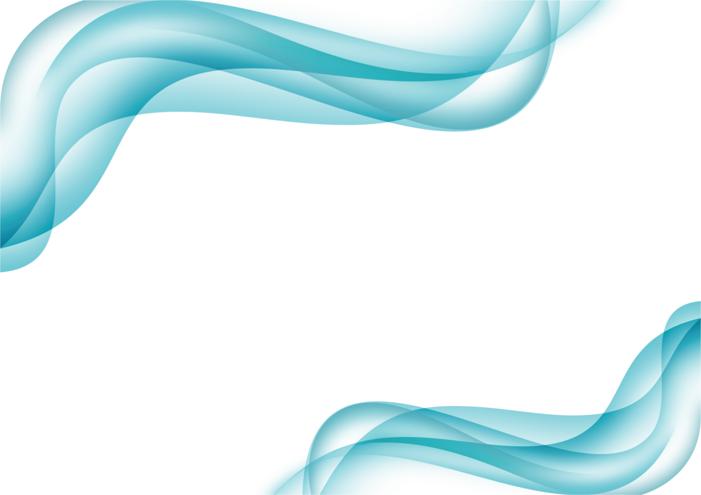 MINIMALIST TURQUOISE COLOR WAVE ABSTRACT BACKGROUND DESIGN png