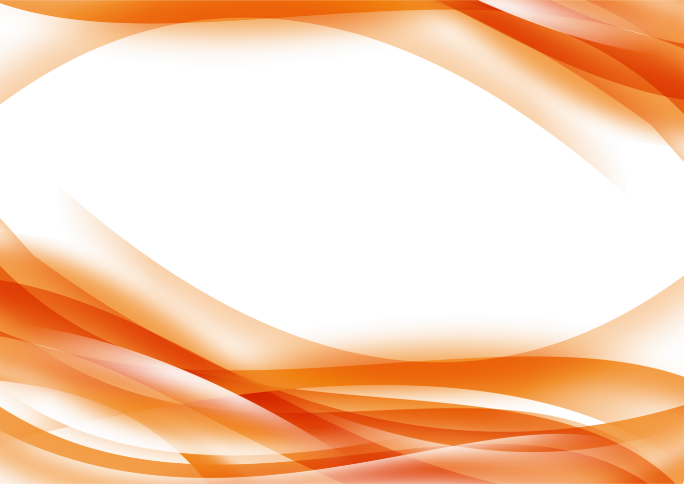 FRAME BORDER MODERN YELLOW ORANGE WAVE ABSTRACT BACKGROUND png