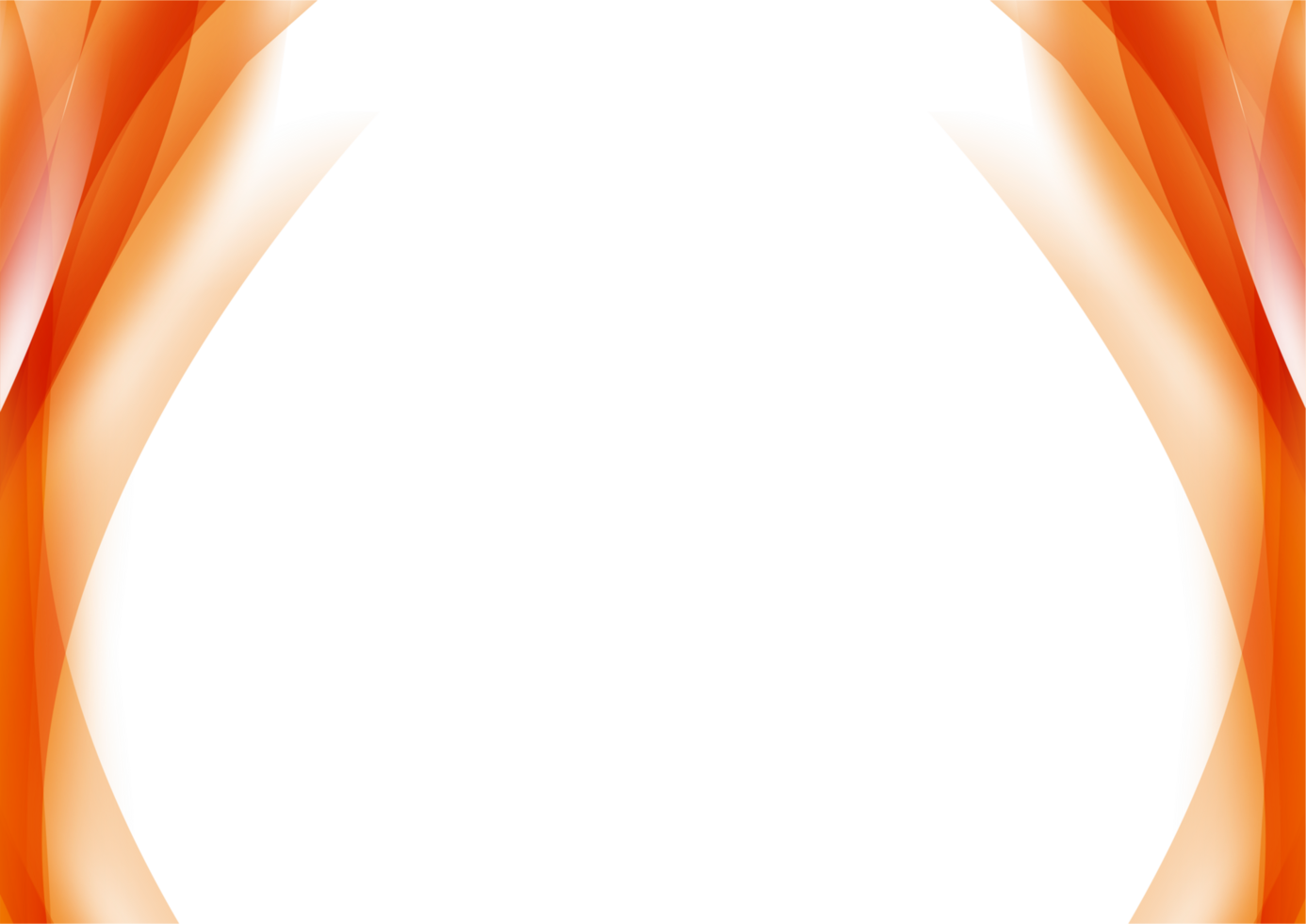 MINIMALIST YELLOW ORANGE WAVE ABSTRACT BACKGROUND FRAME BORDER png