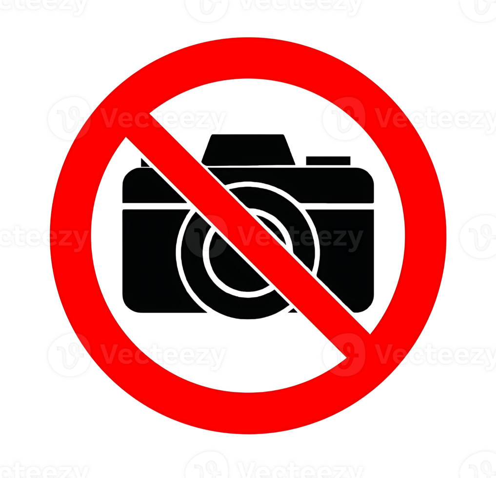 Prohibited Photography Symbol with Camera Icon. png