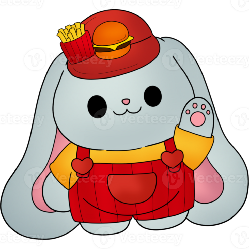 fast food worker png