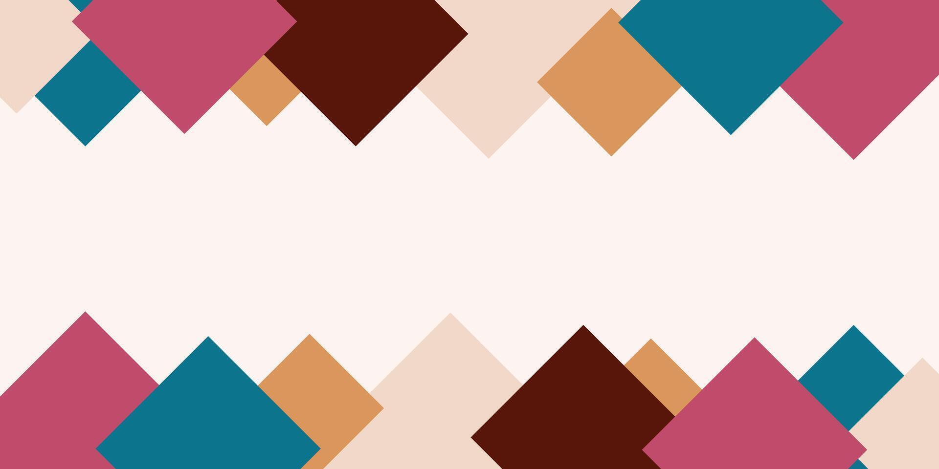 Abstract background with geometric pattern vector