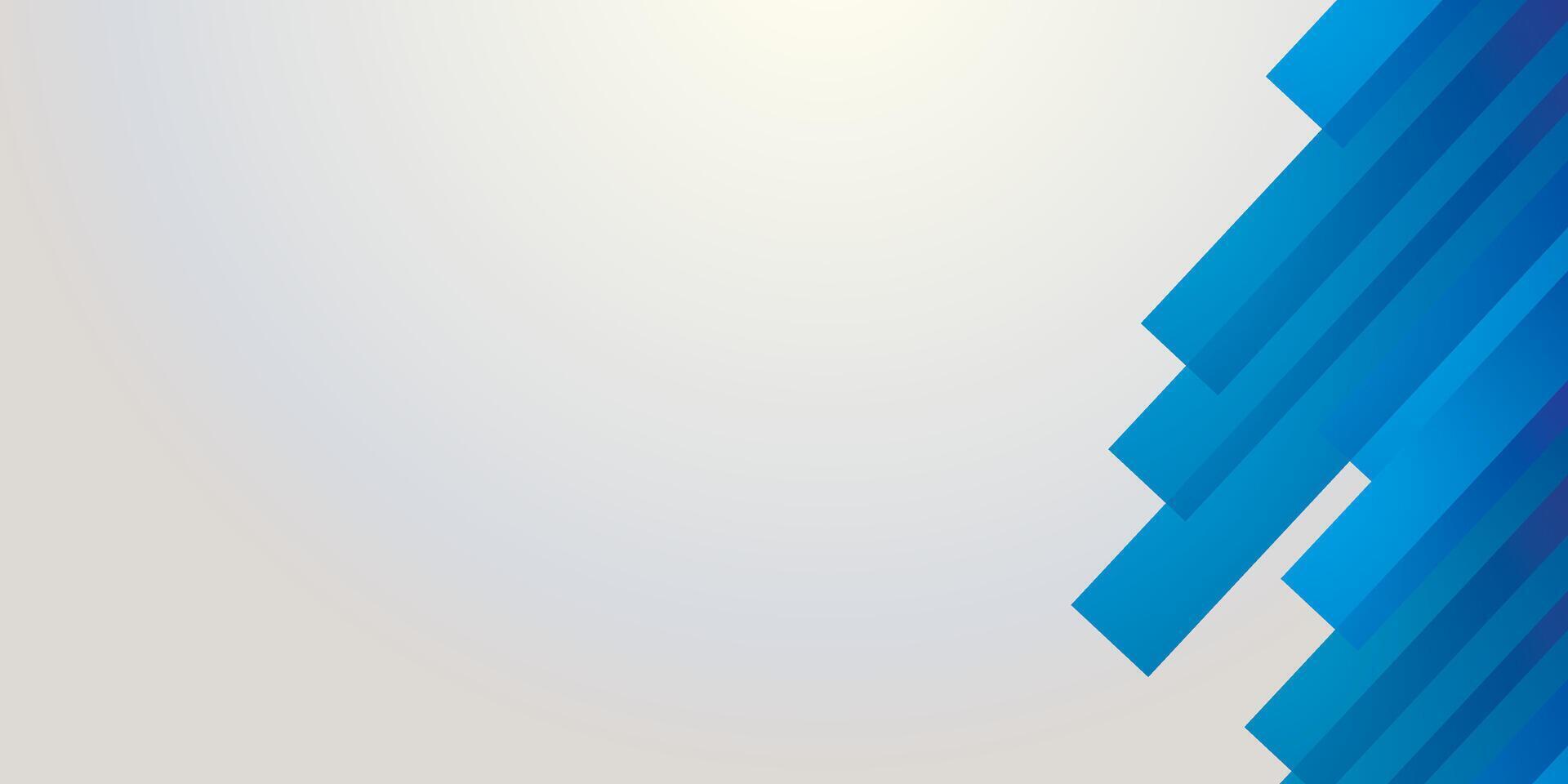 White background with blue gradient lines at an angle. vector