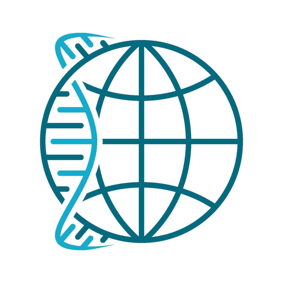 Global And DNA Logo vector