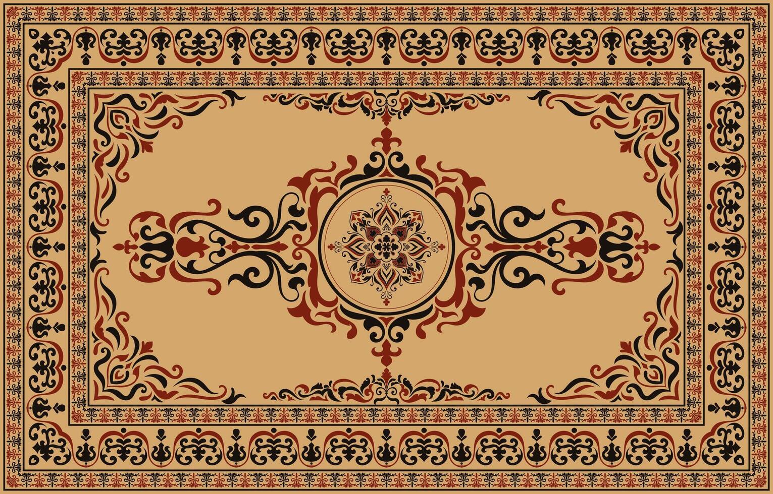 Easy to change color carpet for printing, wallpaper, wrap vector