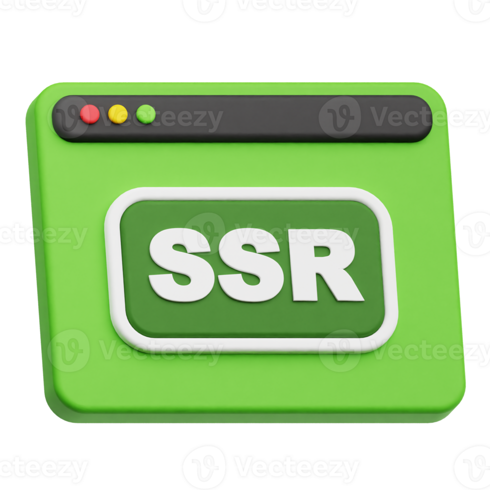 ssr website 3d icon png