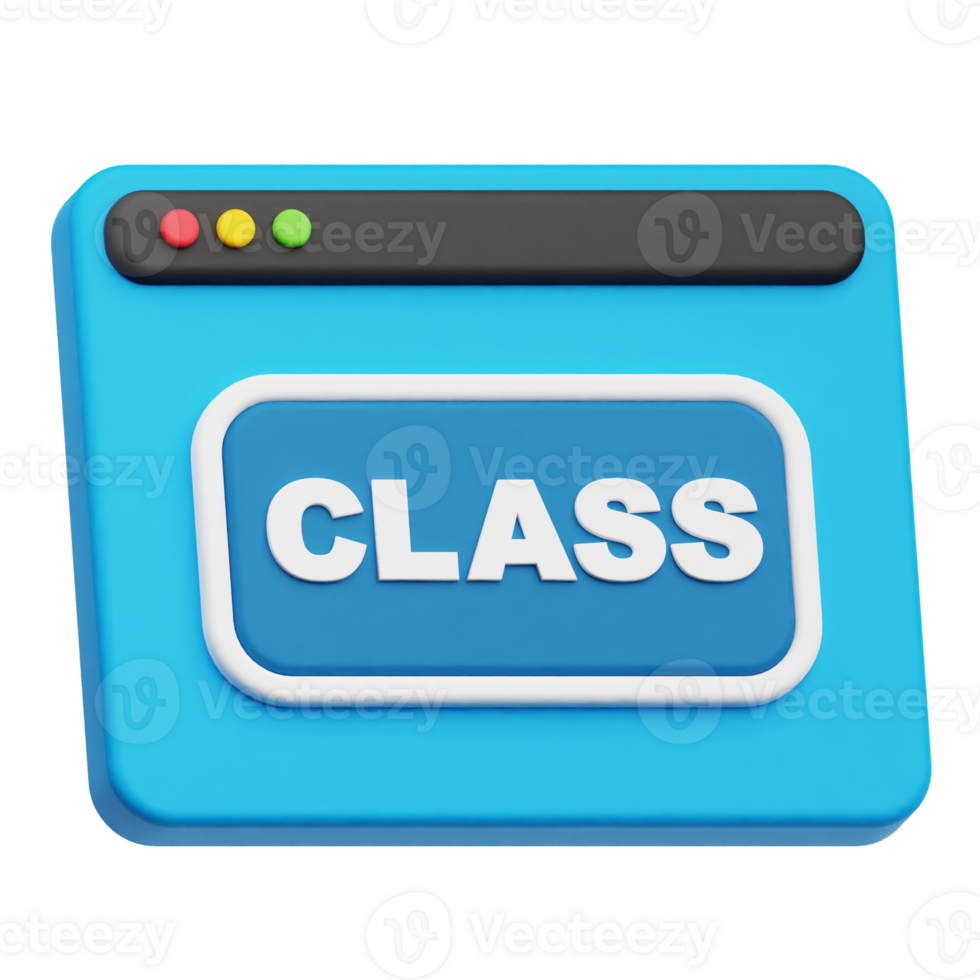 class website 3d icon png
