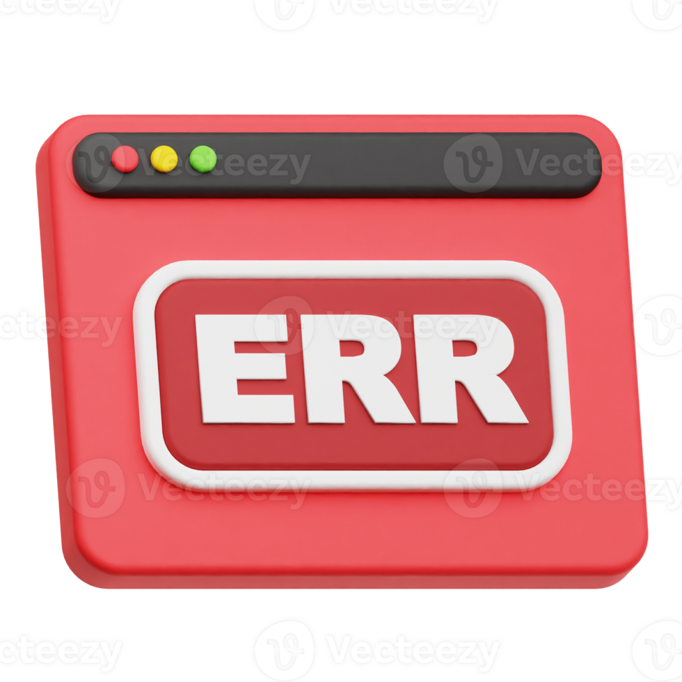 err website 3d icon png