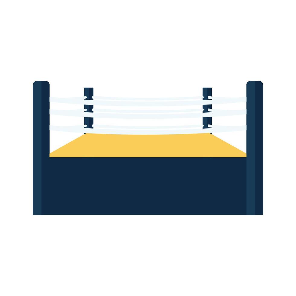 Illustration of a wrestling ring vector