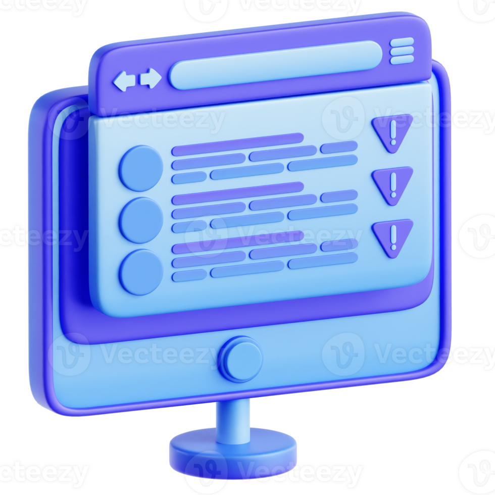 Comment Spam 3D Illustration png
