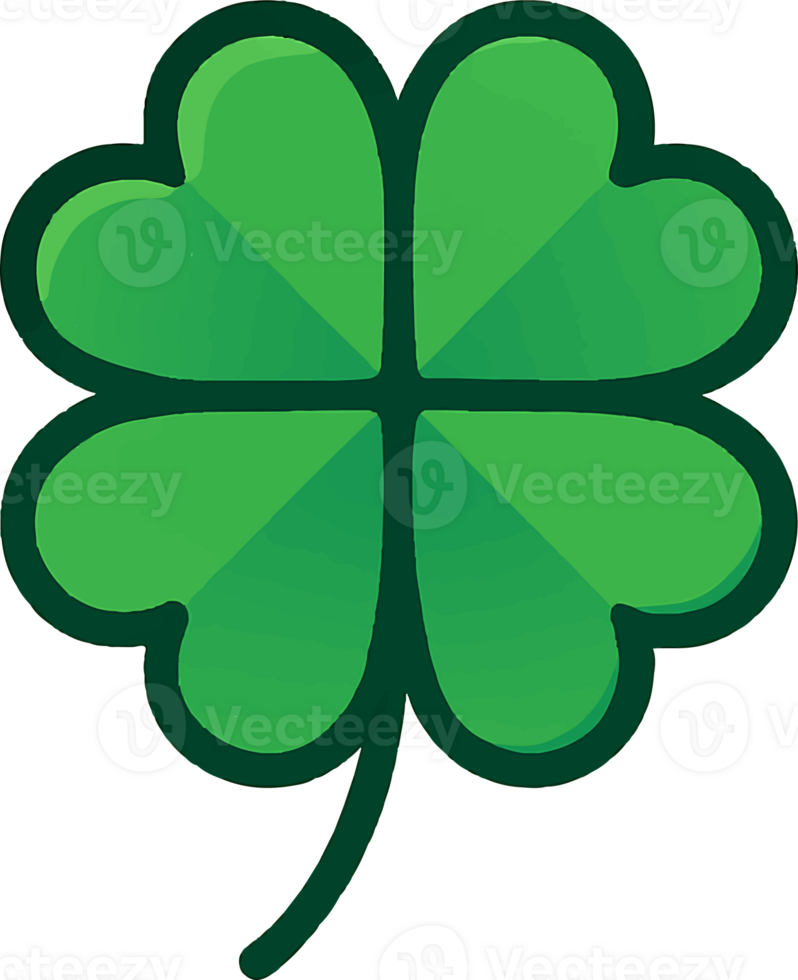 Four leaf clover isolated png