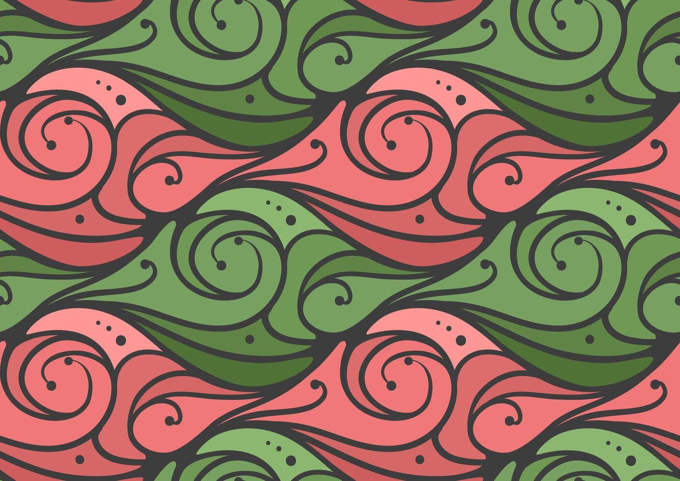 Vintage floral background vector