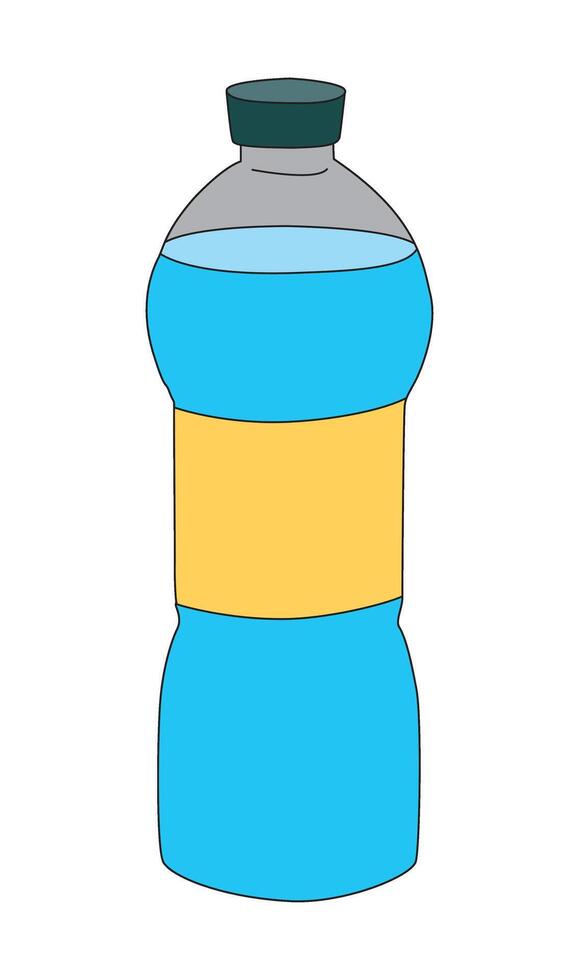 A water bottle isolated on white background vector