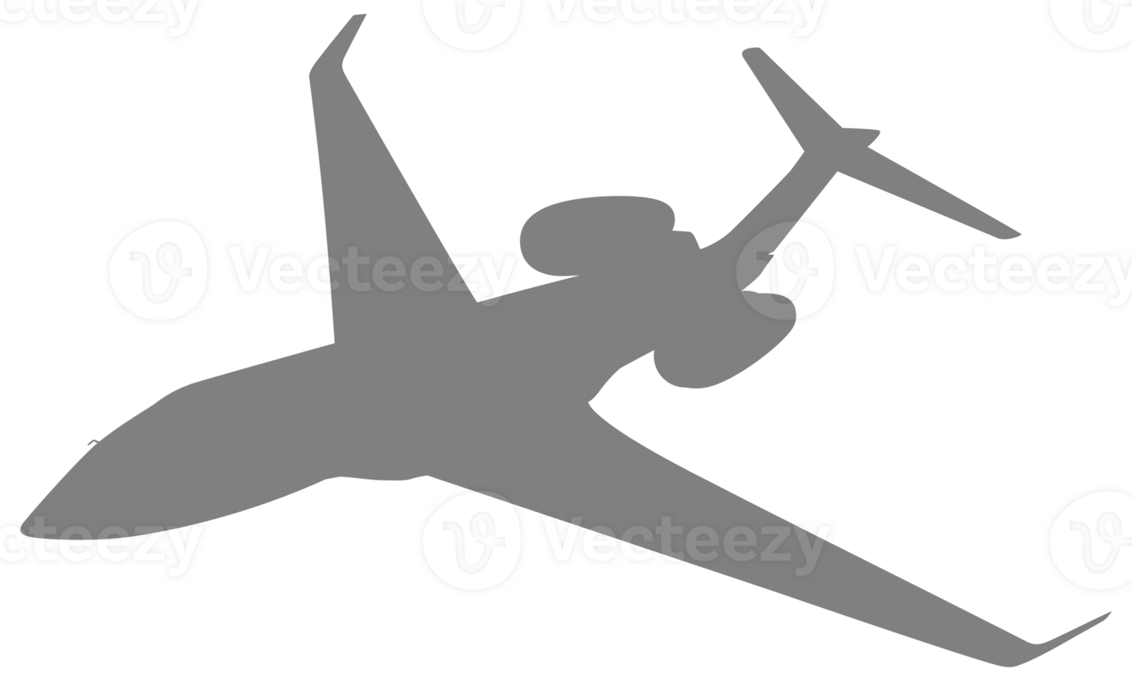 Silhouette of the Private Jet, Aircraft, Aeroplane, can use for Pictogram, Logo Gram, Apps, Website, or Graphic Design Element. Flat Style png