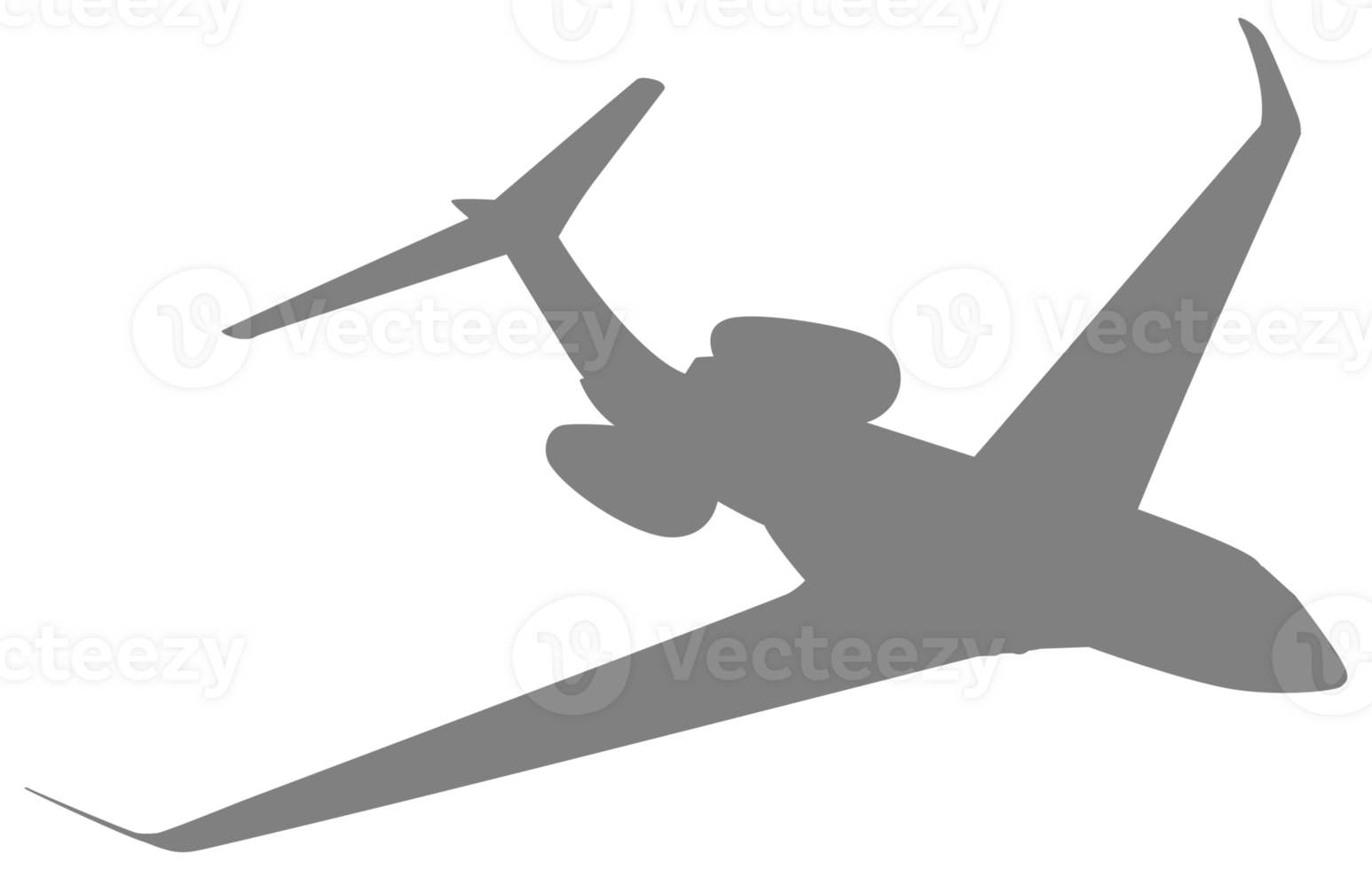 Silhouette of the Private Jet, Aircraft, Aeroplane, can use for Logo Gram, Pictogram, Apps, Website, or Graphic Design Element. Flat Style png