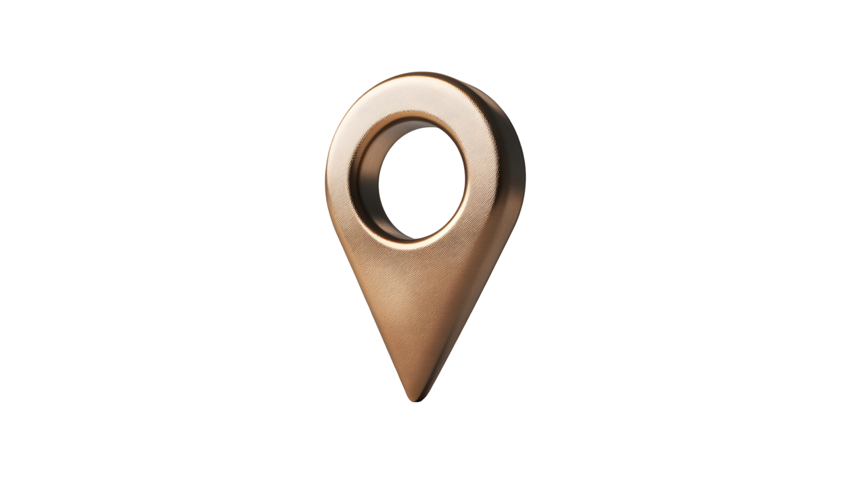 A stylized location pin symbolizing navigation. png