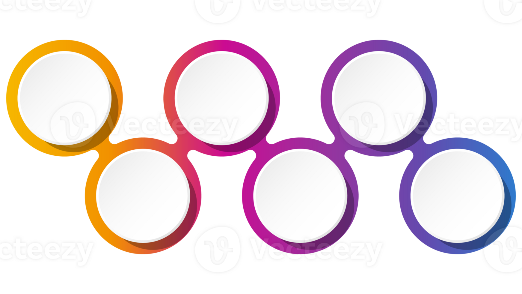 Modern infographic 6 options or steps. png