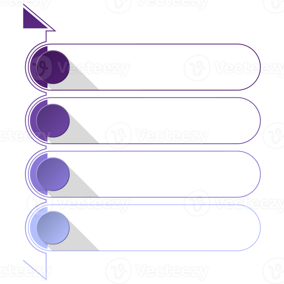 Modern infographic with 4 steps, process or options, process chart, Used for presentations. png