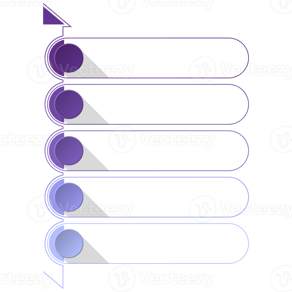 Modern infographic with 5 steps, process or options, process chart, Used for presentations. png
