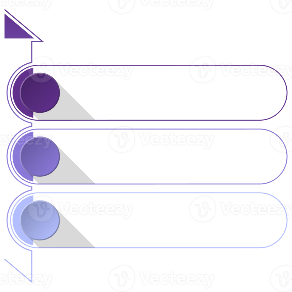 Modern infographic with 3 steps, process or options, process chart, Used for presentations. png