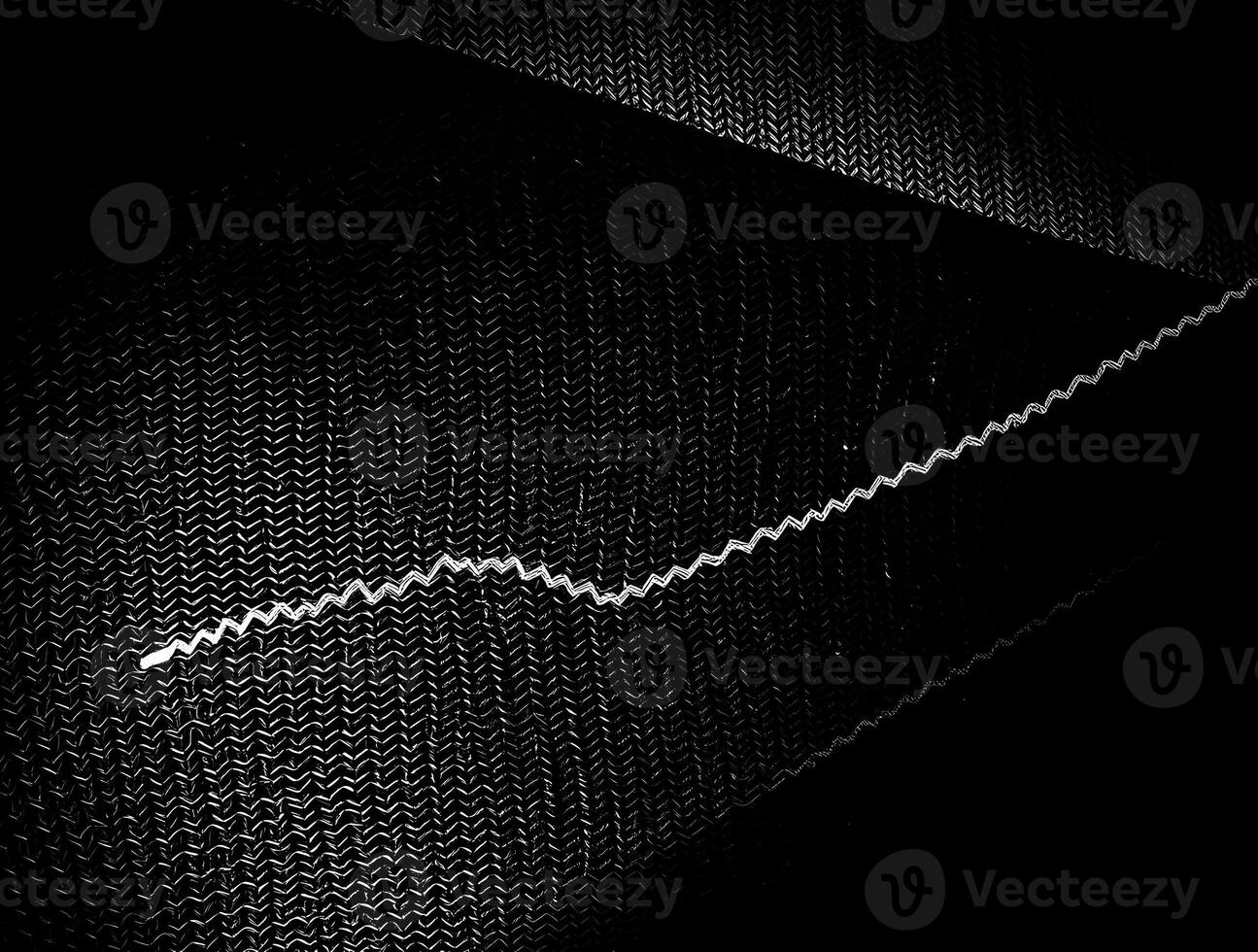 Abstract Black and White Zigzag Texture Dramatic Diagonal Pattern photo