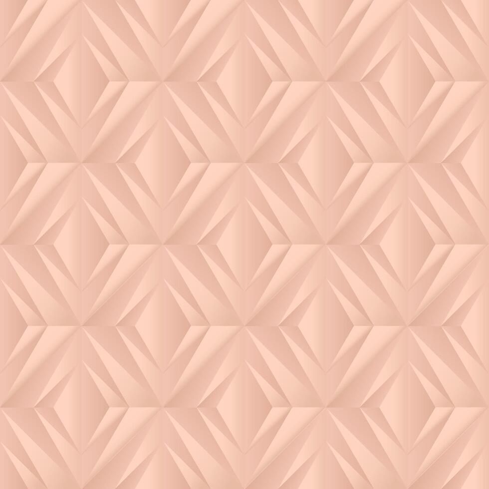 Textured pattern in soft peach color vector