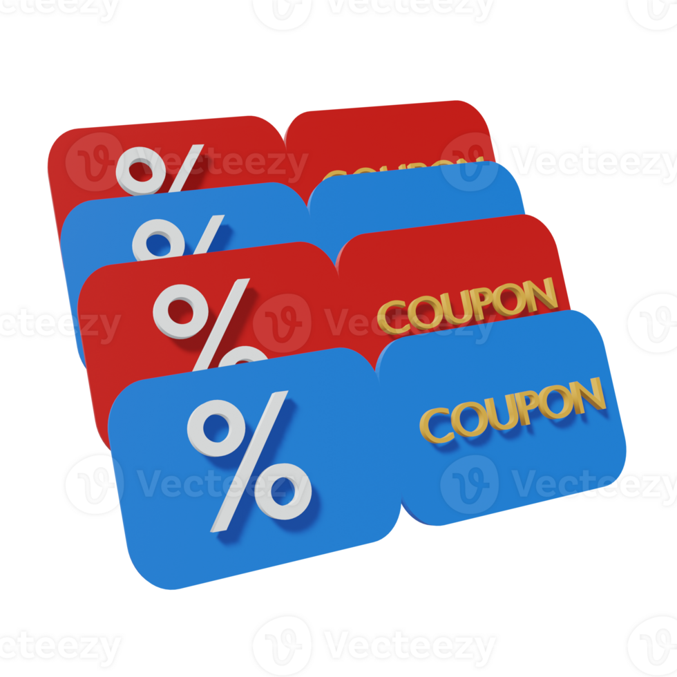 3D ICON COUPON png
