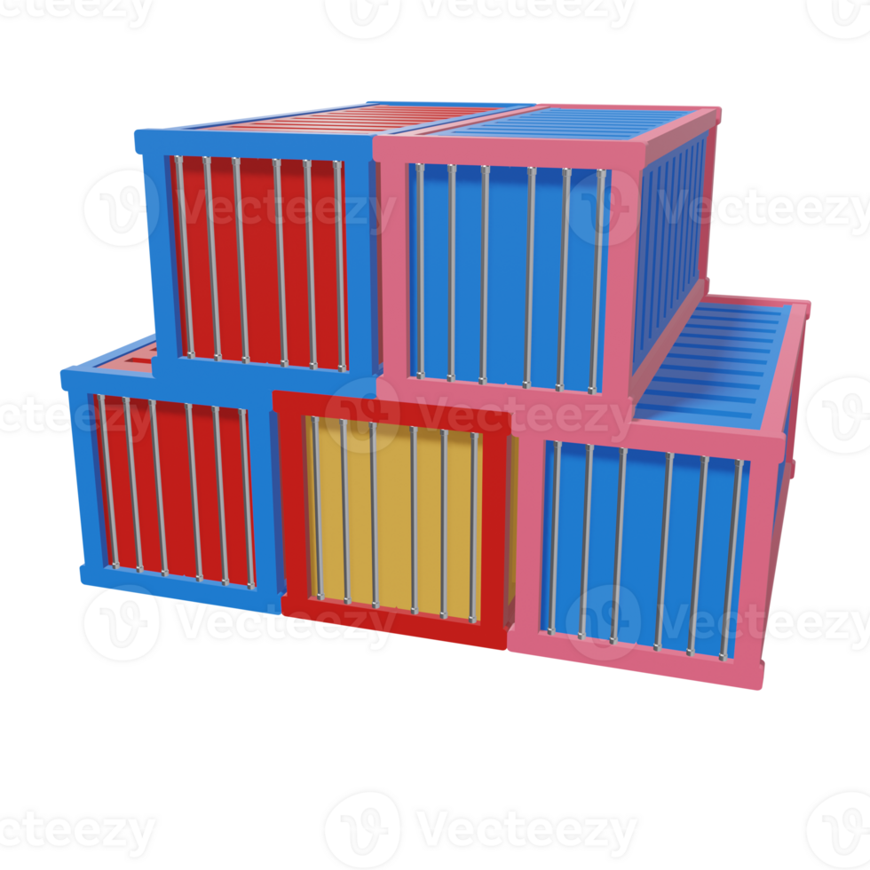 3D ICON CONTAINER png