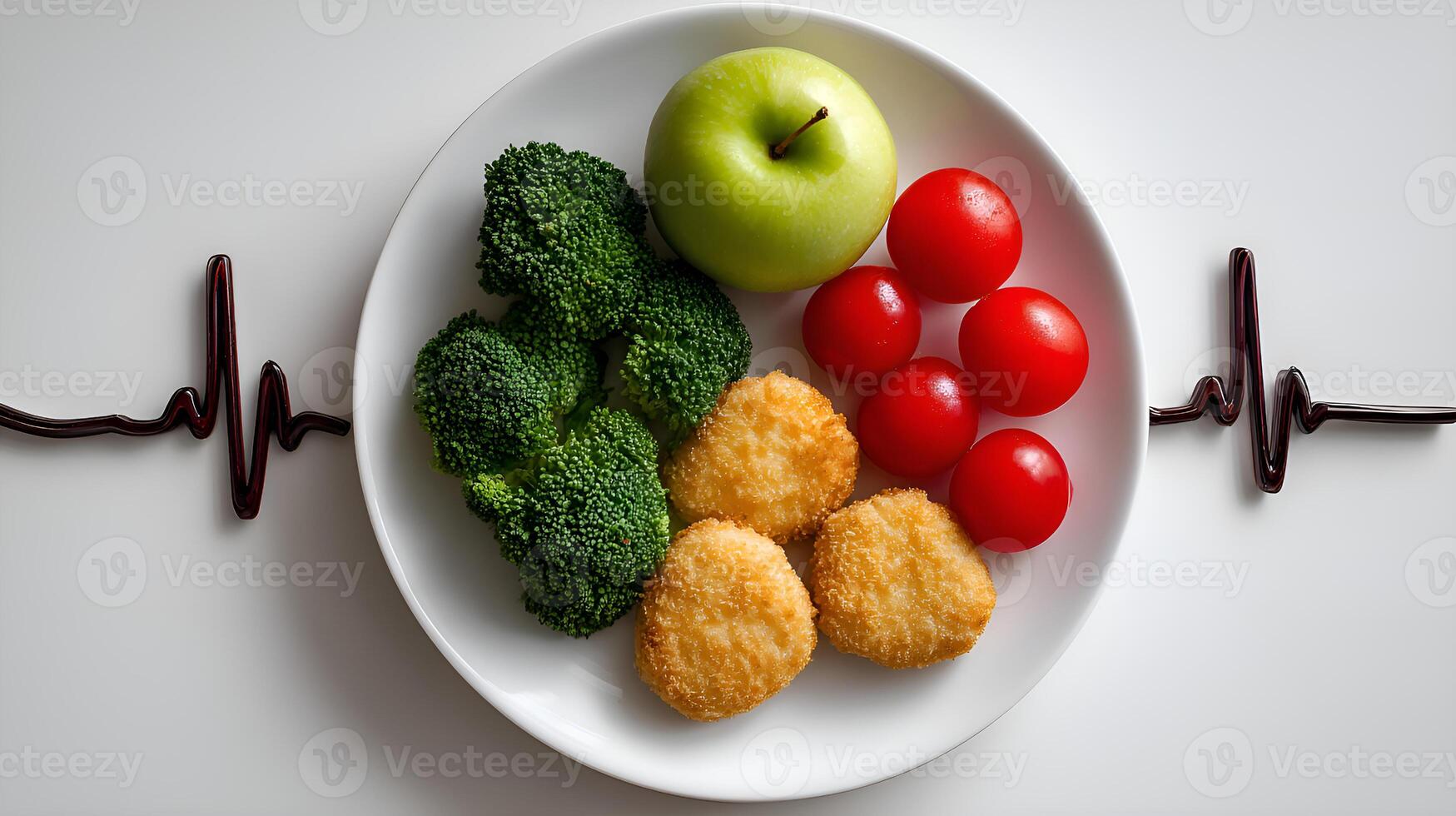 Healthy food promoting cardiovascular health and well being photo
