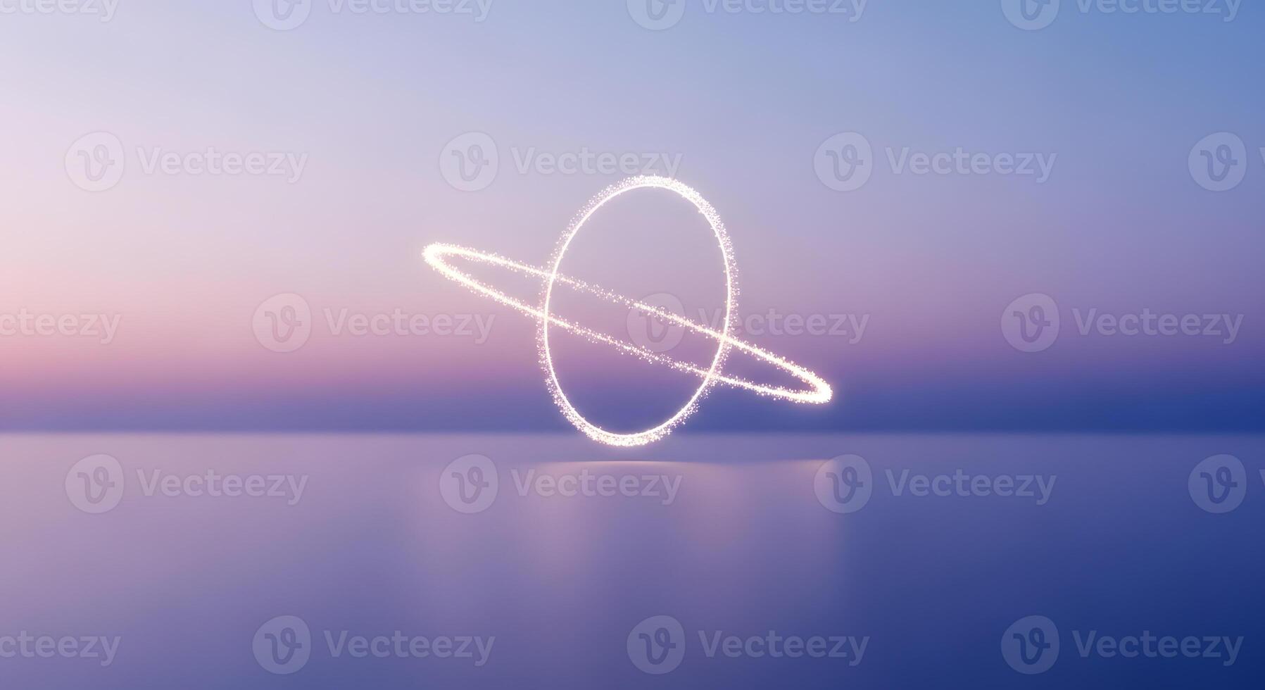 A circle with a ring in the middle of it photo