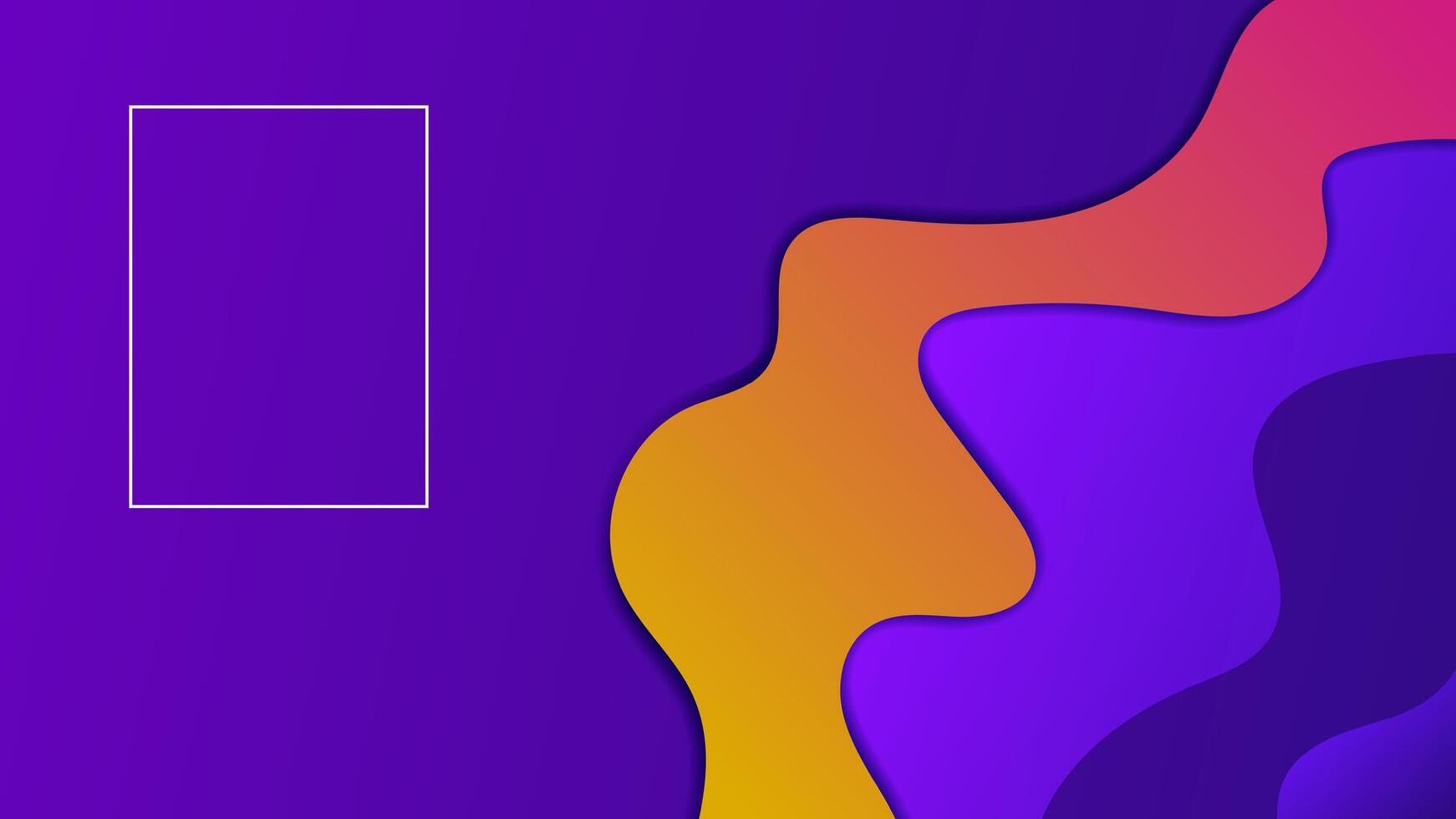 Abstract Purple Motion Background with Fluid Elements vector