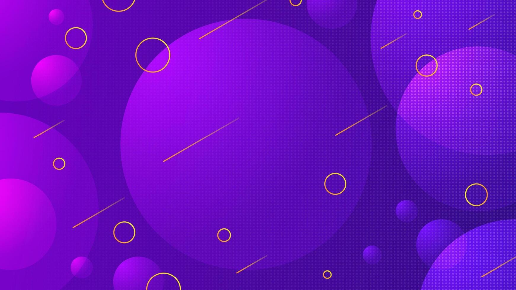 Purple fluid background design. Liquid gradient shapes composition. Futuristic design posters. Fluid funky design abstract liquid shapes for print or web on purple background. vector