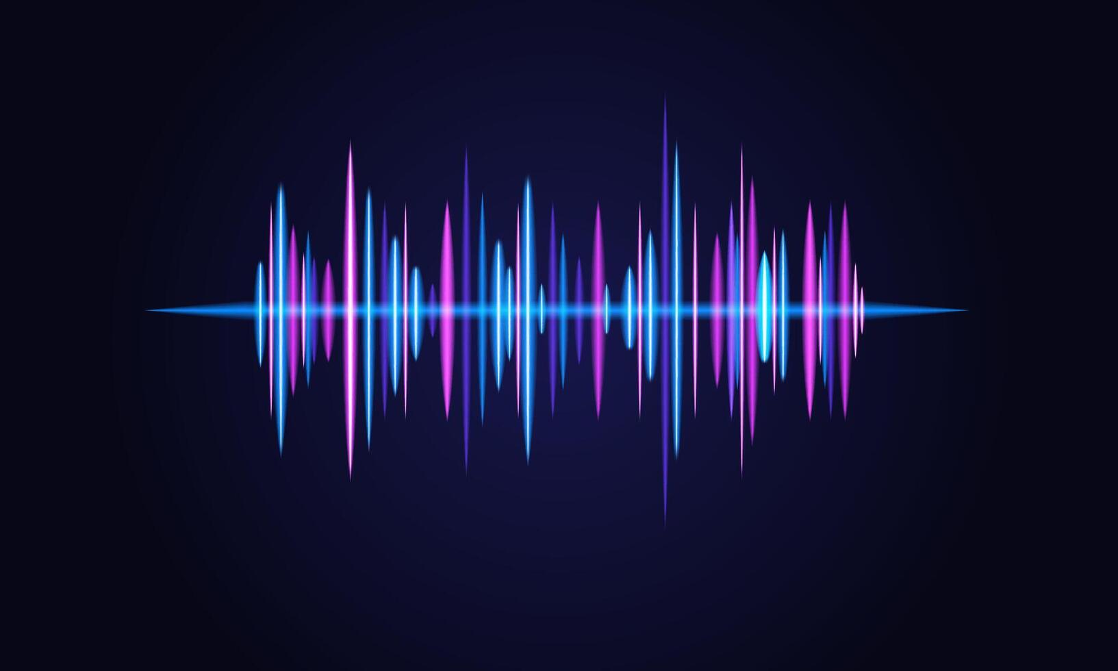 Audio Spectrum Visualization with Radio vector