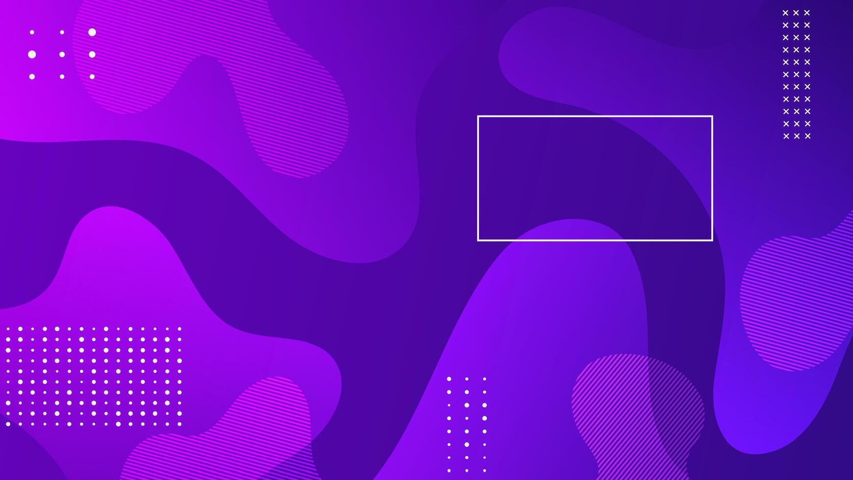 Modern Gradient Abstract in Fluid Purple vector
