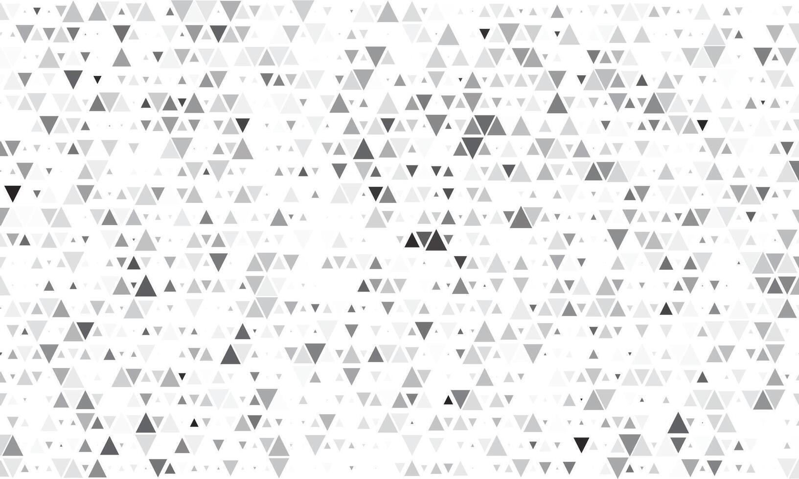 Silver Mosaic Background with Reflective Triangle Shapes vector
