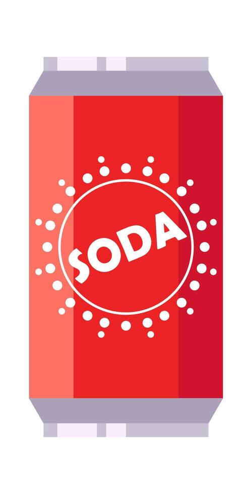 Can for carbonated drink Vending products Icon vector
