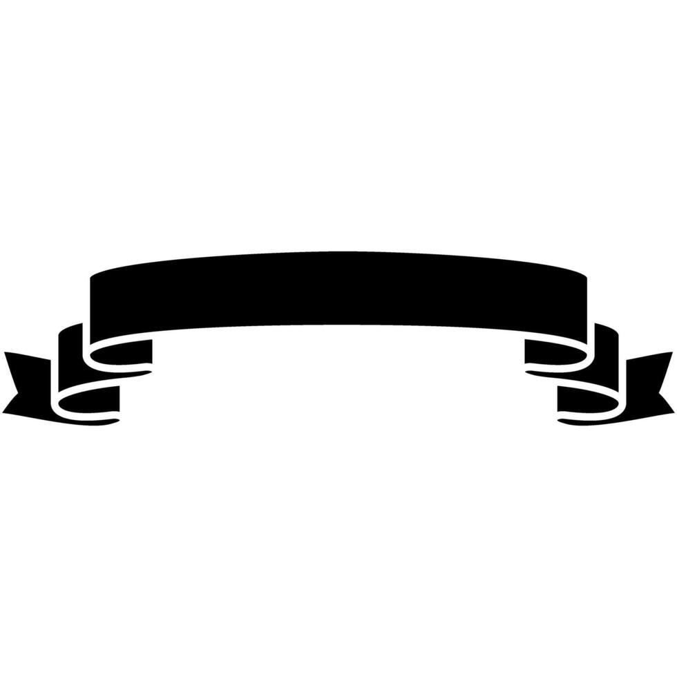Ribbon banner isolated on a white background. illustration. vector