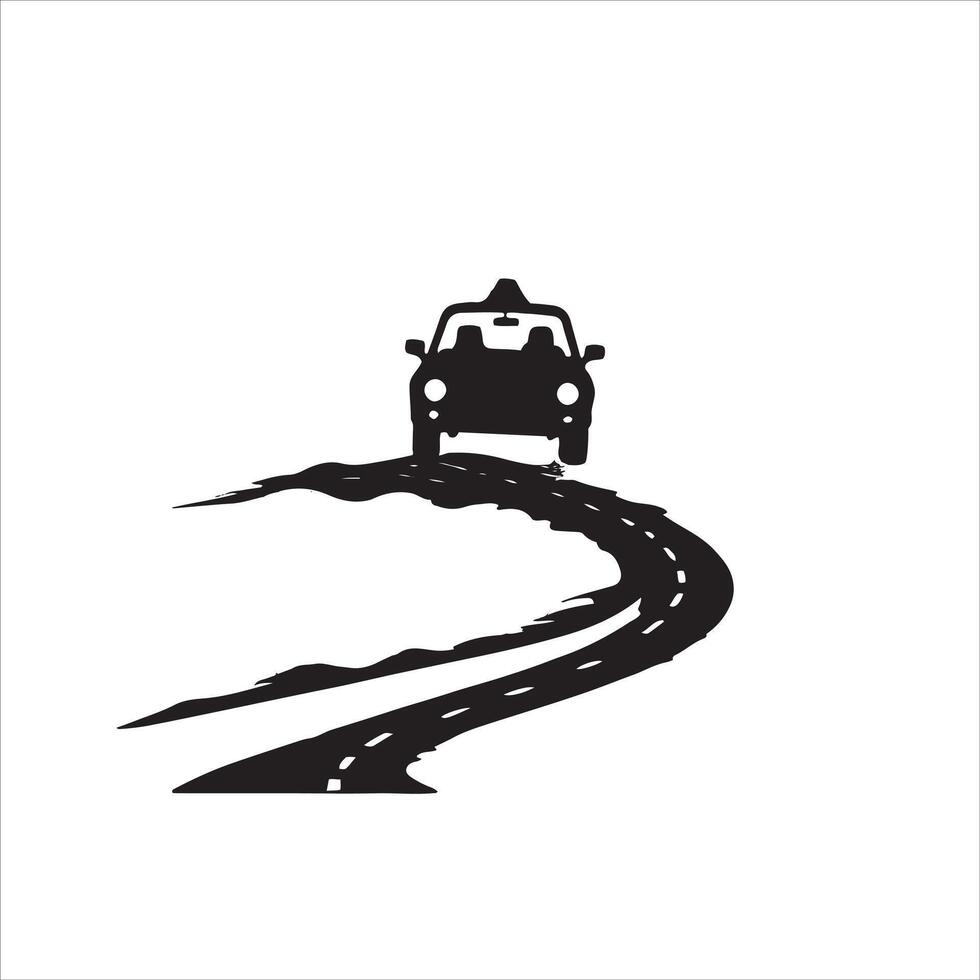 Merge with traffic ahead vector