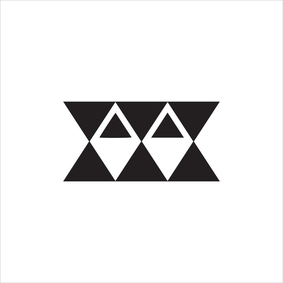 Abstract modern building icon illustration vector