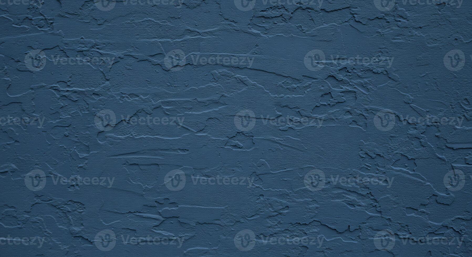 Detail of a deep blue textured wall, perfect for backgrounds and copy space. photo