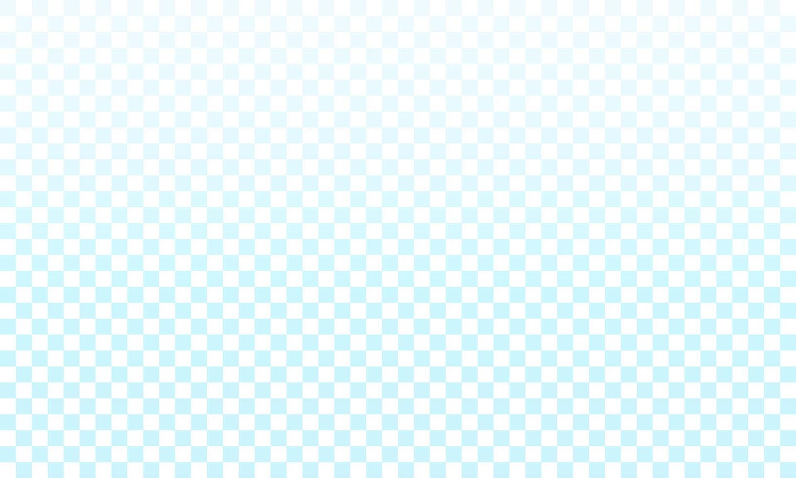 fading light blue checkerboard background vector